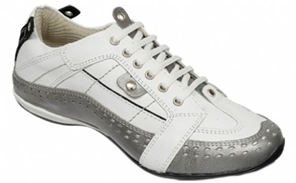 Sapatênis Feminino Alcalay Branco/Prata Ref: A984